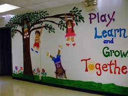 preschool decor school wall decoration