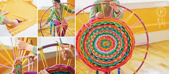 how to make hula hoop t shirt rug diy