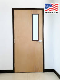 Commercial Birch Wood Door Interior