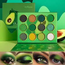 green eyeshadow palette green eyes