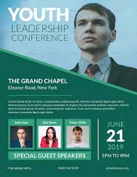 Youth Leadership Conference Flyer Template