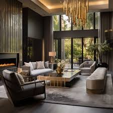 modern luxurious interior design