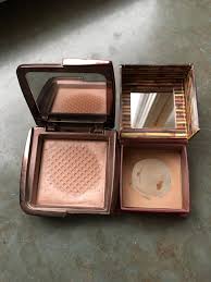 My Pan On Hourglass Ambient Lighting Powder In Dim Light After 2 Yrs Of Daily Use Left And Benefit Hoola Bronzer After 5 Yrs Of Regular Use Right Panporn