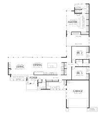 Modern Style House Plan 3 Beds 2 5