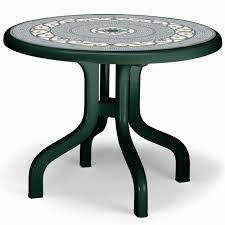 round garden table