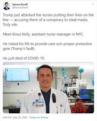 The traditional nurse uniform consists of a dress, apron and cap. Trump Asked Masks Stolen From The Back Door Implying That Medical Staff Were Shelled For Stealing Masks Daydaynews