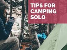 Is solo female camping safe?