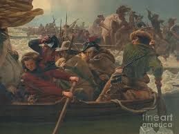 Upper delaware scenic and recreational river. Washington Crossing The Delaware River Detail Painting By Emanuel Gottlieb Leutze