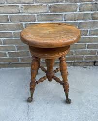 oak piano stool s ebay