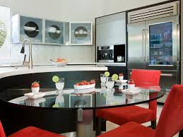 Contemporary cool and red hot. 10 Kitchens That Pop With Color Hgtv