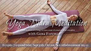 leap yoga nidra tation work