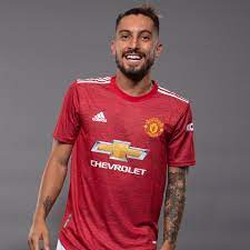 Manchester United - Alex Telles in our 2020/21 home shirt 😍 Shop now 👉  http://manutd.co/EX7 | Face