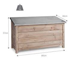 aldsworth outdoor wooden storage box