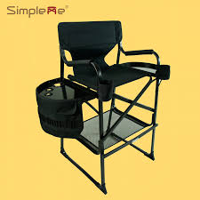 chair collapsible with side table