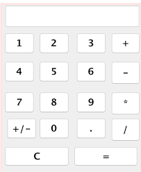 java gui calculator use simple coding
