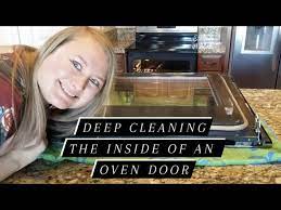 Deep Cleaning Oven Door Frigidaire