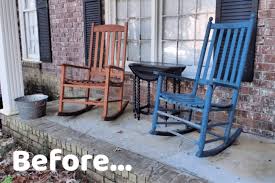 Painted Rocking Chair A Diy You Can Do