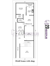 20x60 House Plan Top 5 20x60 Floor