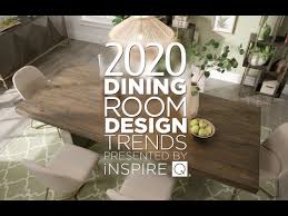 2020 dining room design trends from