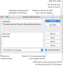 Check Spelling In Pages On Mac Apple Support