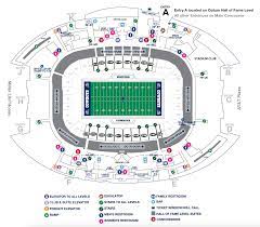 stadium maps at t stadium