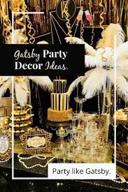 great gatsby party decorations ideas