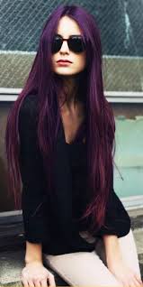 Ever thought of only highlighting the bangs? 19 Medium Length Purple Hair Highlights In Blonde Hair