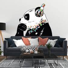 Thinking Panda Sticker Inspired By