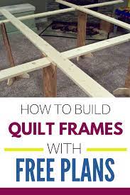 Staple plastic or a medium or heavy weight garden fabric over the frame. Diy Quilting Frames Adventures Of A Diy Mom