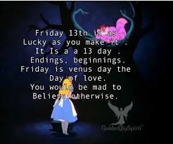 Guided By Spirit. - Happy Friday 13th. 13 is super. The number of the death  card in the Tarot. Friday the day associated with Venus the Goddess of  love. It's a lucky