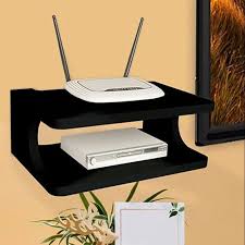 Wooden Set Top Box Stand Wall Mounted