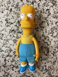 Bart Simpson Doll Used 1990 toy collectors item The Simpsons show | eBay