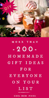homemade holiday gift ideas in one list