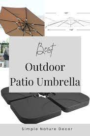 Outdoor Patio Umbrella Guide Cantilever