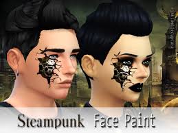 the sims resource steunk face paint