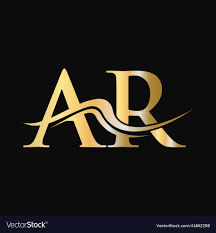 letter ar logo design initial logotype