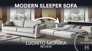 modern sleeper sofa luonto monika