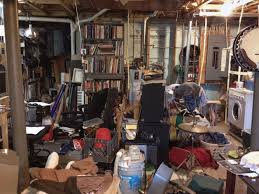 basement clutter reveal setting my