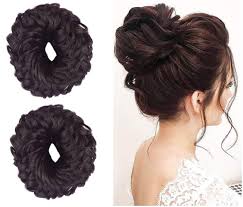 The lightest version of this styling will require a minimum of dexterity, a few rubber bands (depending on the length of the hair) and very little time. Buy Hair Juda Rubber Band Hair Accessories Juda Bun Maker Band Juda Accessories For Women And Girls Natural Brown Set Of 2pcs Online At Low Prices In India Amazon In