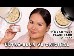 new laura mercier ultra blur powder vs