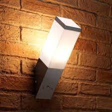 Till Dawn Sensor Angled Led Wall Light