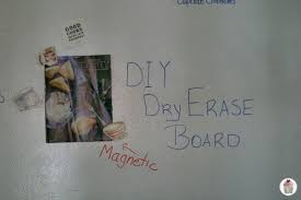 diy magnetic dry erase wall hoosier