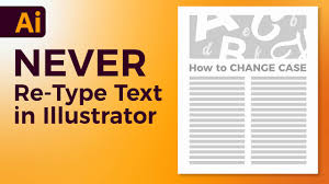 change the case of text in ilrator