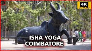 inside view of isha yoga center velliangiri foothills coimbatore 4k walk through video