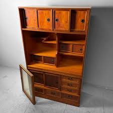 cha tansu anese tea cabinets 1960s