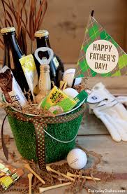 golf themed father s day gift basket