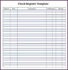 Excel Checkbook Register Template Free Electronic Check Best