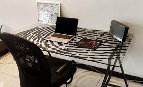 Ikea Glass Table Computer Desk