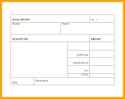 Food Invoice Template Together With Hotel Invoice Template