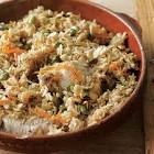 almond and pistachio rice with chicken